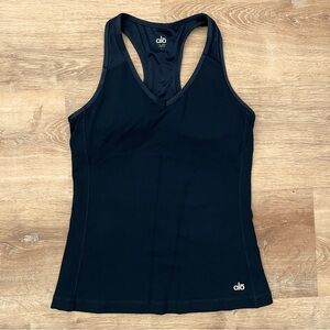 ALO Yoga V-Neck High Impact Bra Tank- Medium